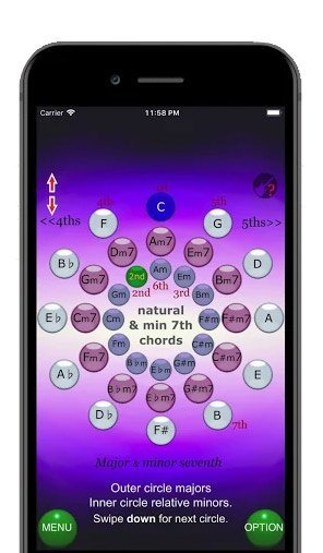 Circle of fifths app
